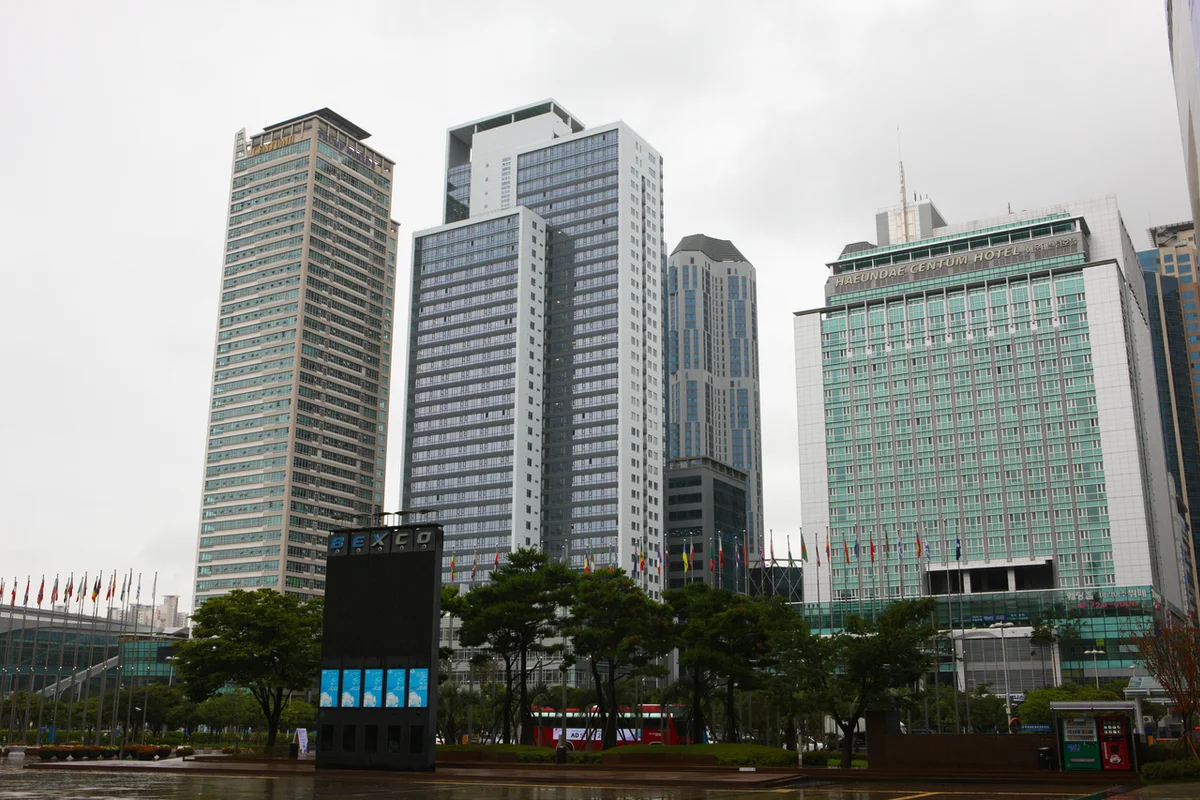 센텀시티 - 부산불꽃축제 여행