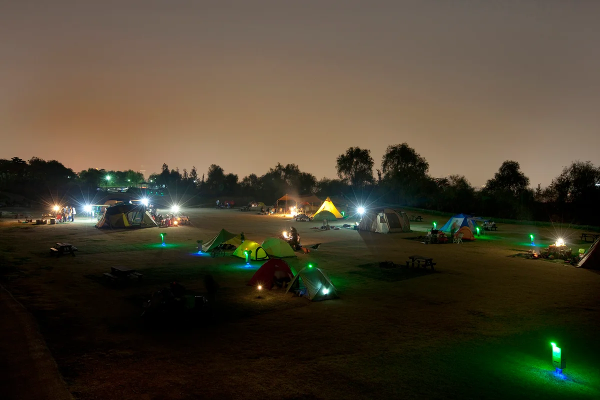 노을캠핑장 - 마포구 캠핑 여행
