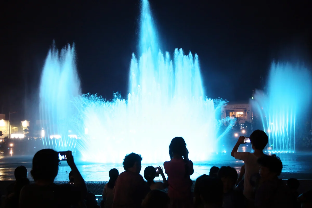 다대포 꿈의 낙조분수 - 부산여행 여행
