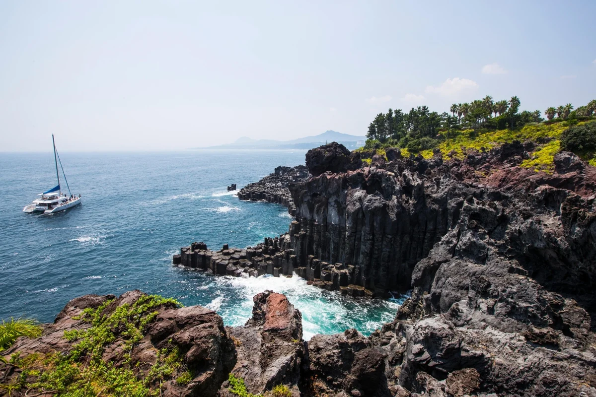 대포주상절리 - 중문 짚라인 여행