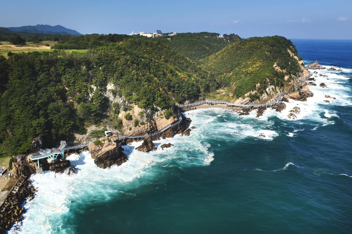 정동심곡 바다부채길 - 강원도여행 여행