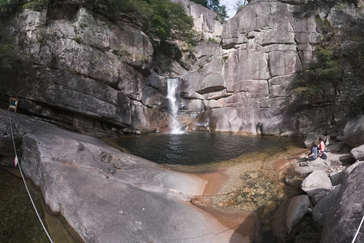 용추폭포 - 청송 여행