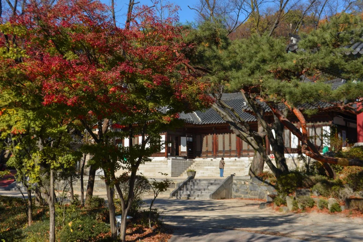 성북천 분수광장 - 성북구 여행