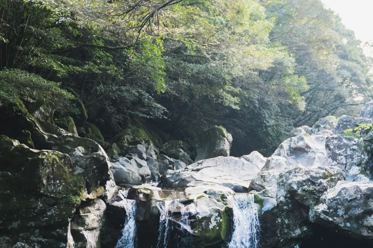 원앙폭포 - 제주도계곡 여행