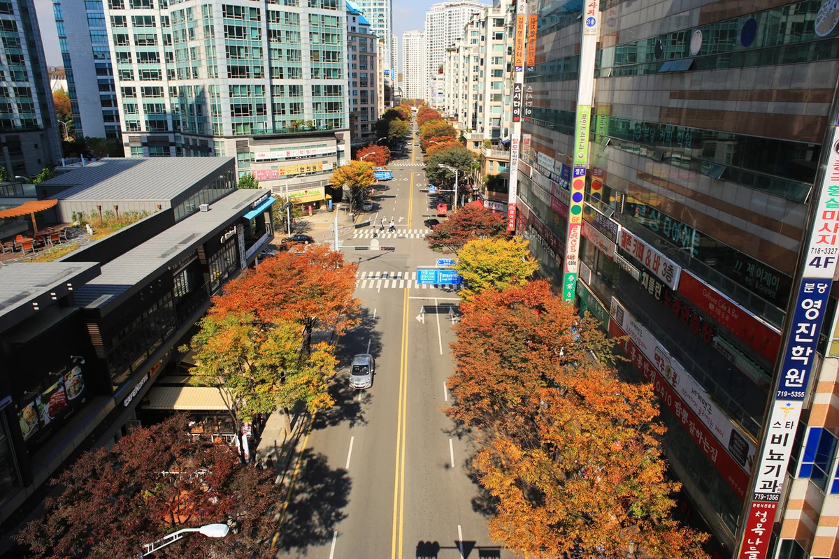 백현동카페문화거리 - 분당여행 여행