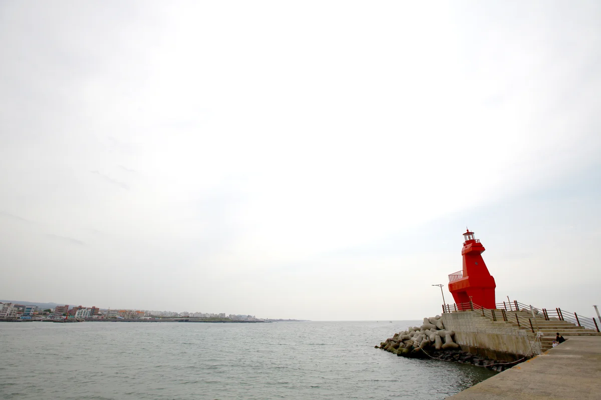이호테우 해변 말등대 - 제주야경 여행
