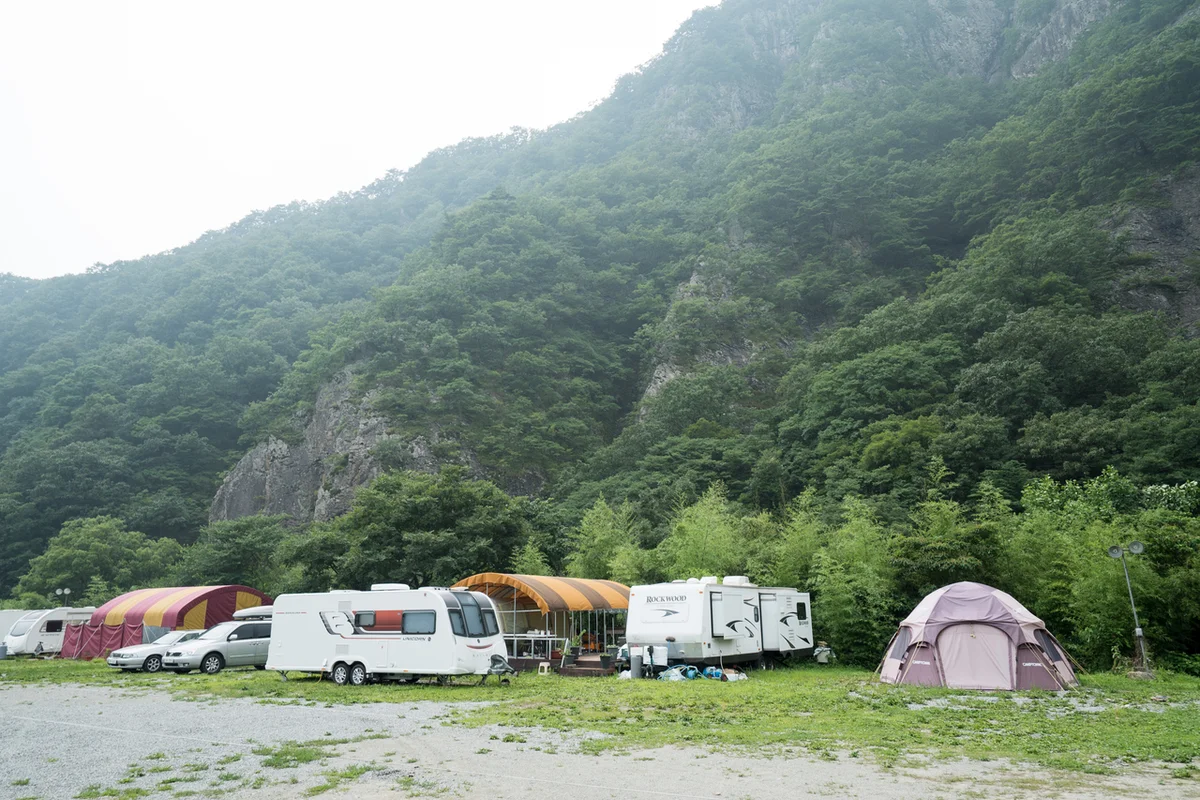 불태산 글램핑 - 장성여행 여행