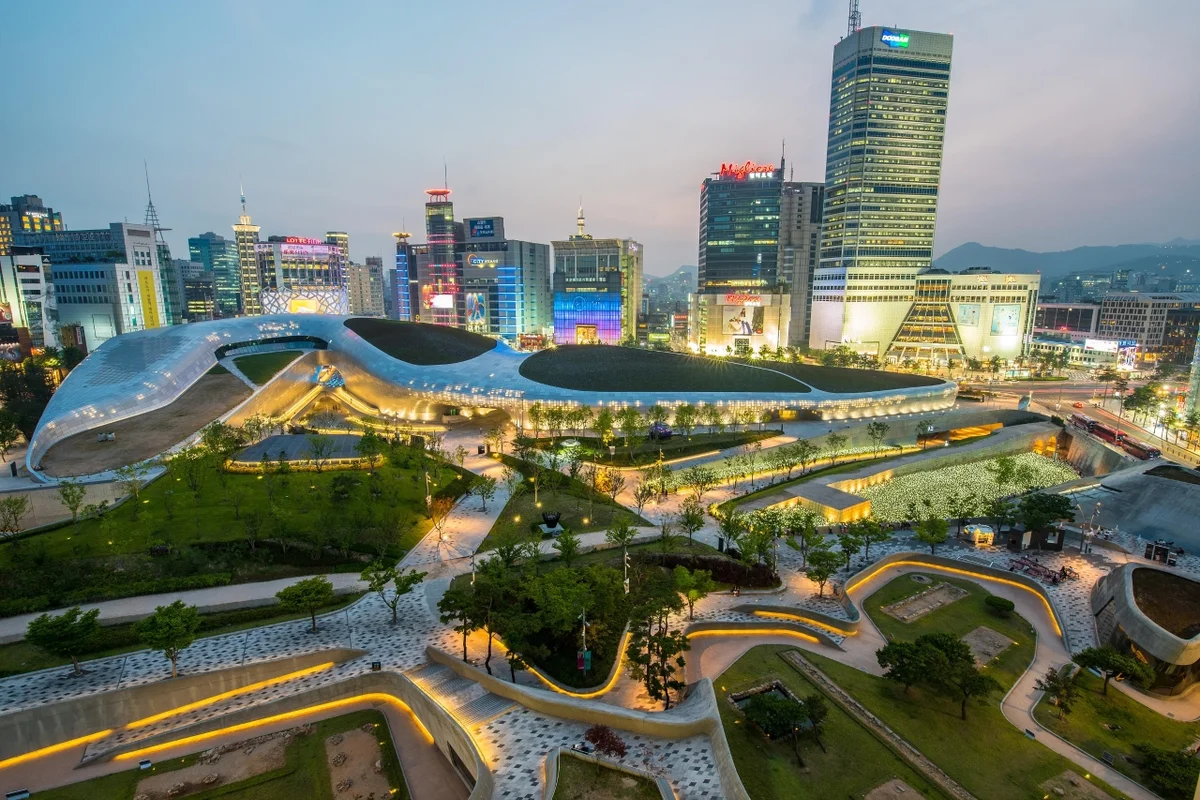 동대문디자인플라자 - 동대문디자인플라자 여행