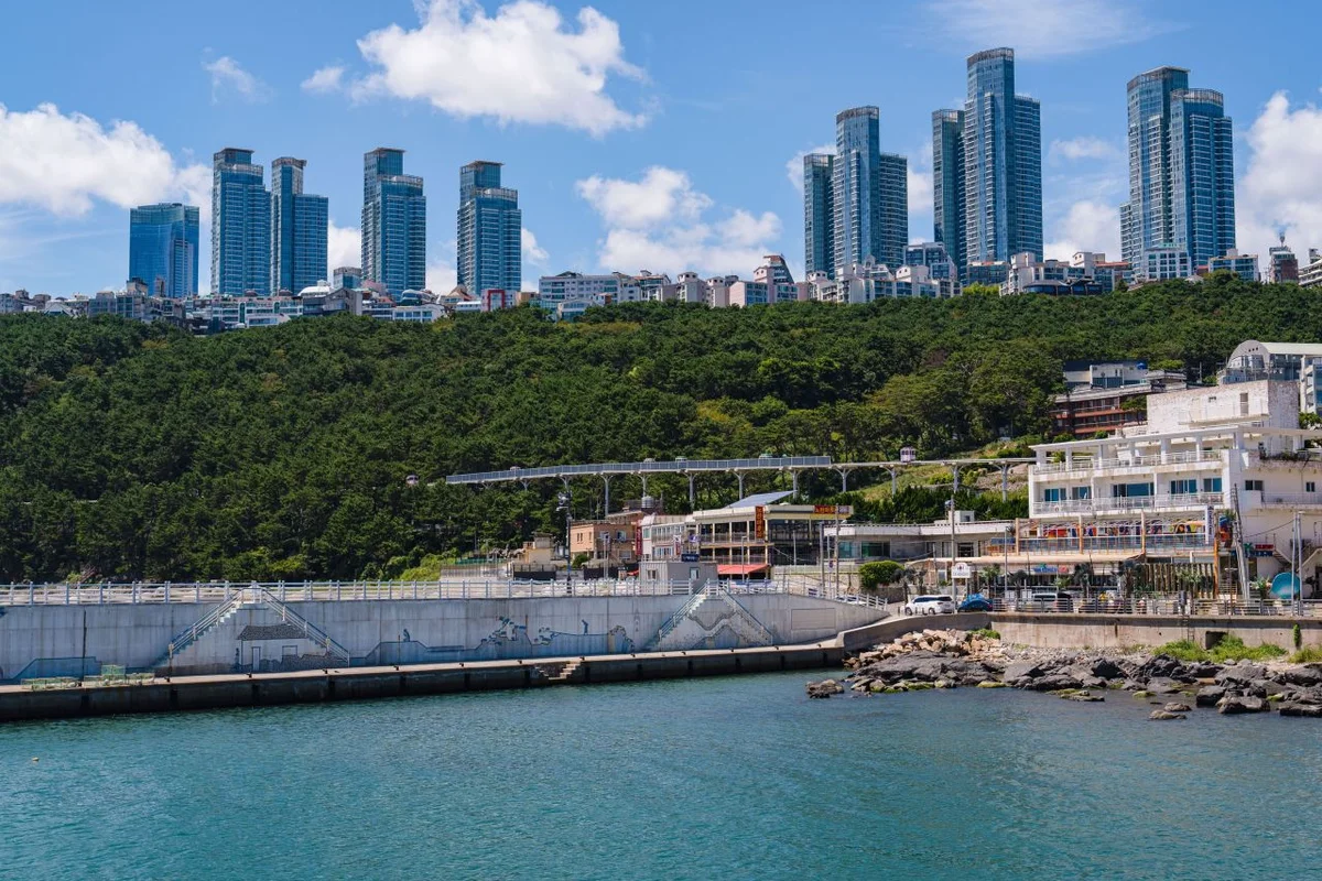 해운대블루라인파크 - 해운대벚꽃 여행